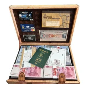 地球皮箱 金紙 紙紮用品 錢箱