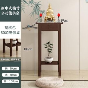 實木加高佛龕 小型新立櫃